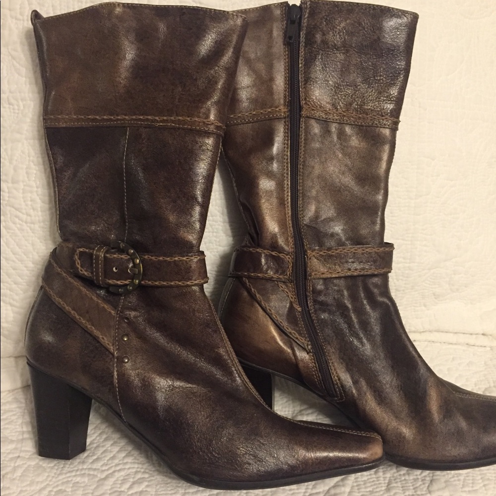 Sesto Meucci brown/gold boots